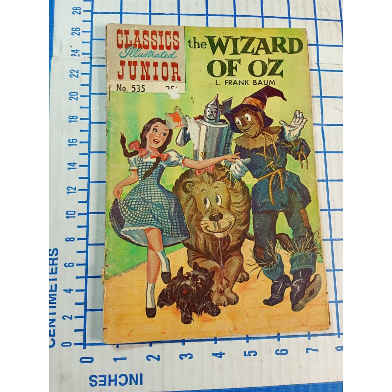 Classics Illustrated Junior The Wizard of Oz Comic Book No. 535