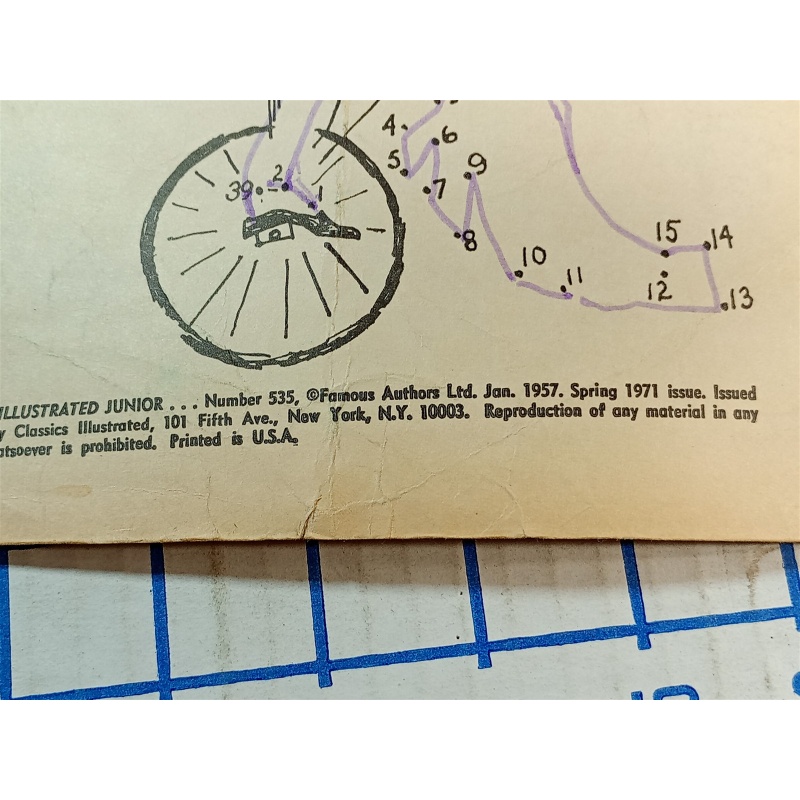 Classics Illustrated Junior The Wizard of Oz Comic Book No. 535