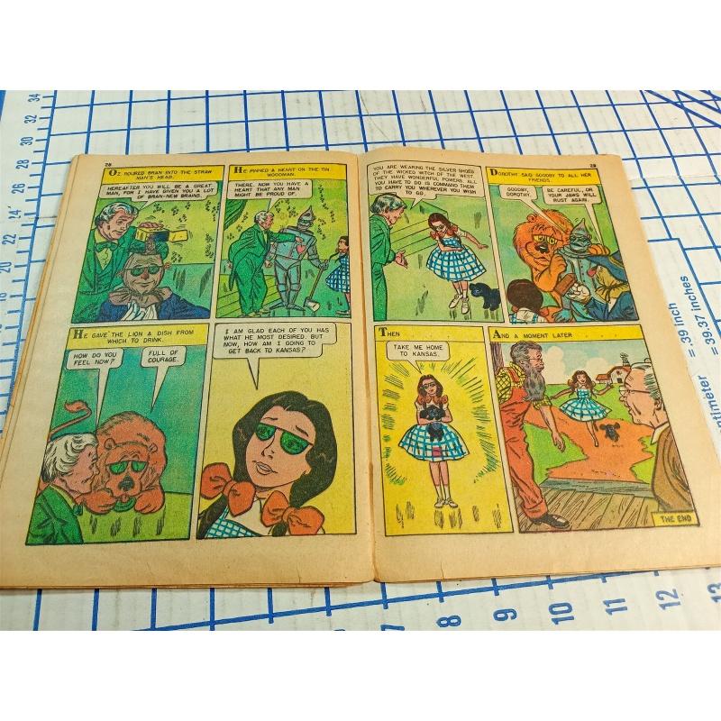 Classics Illustrated Junior The Wizard of Oz Comic Book No. 535