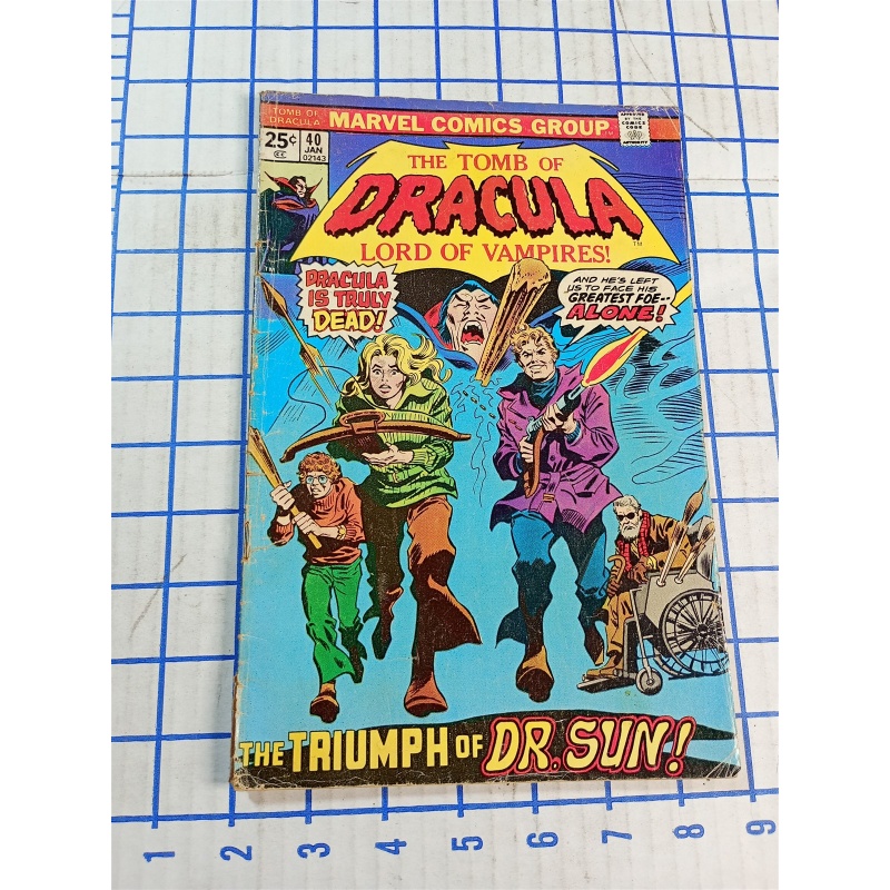 Tomb Of Dracula 40 Marvel Comics 1976