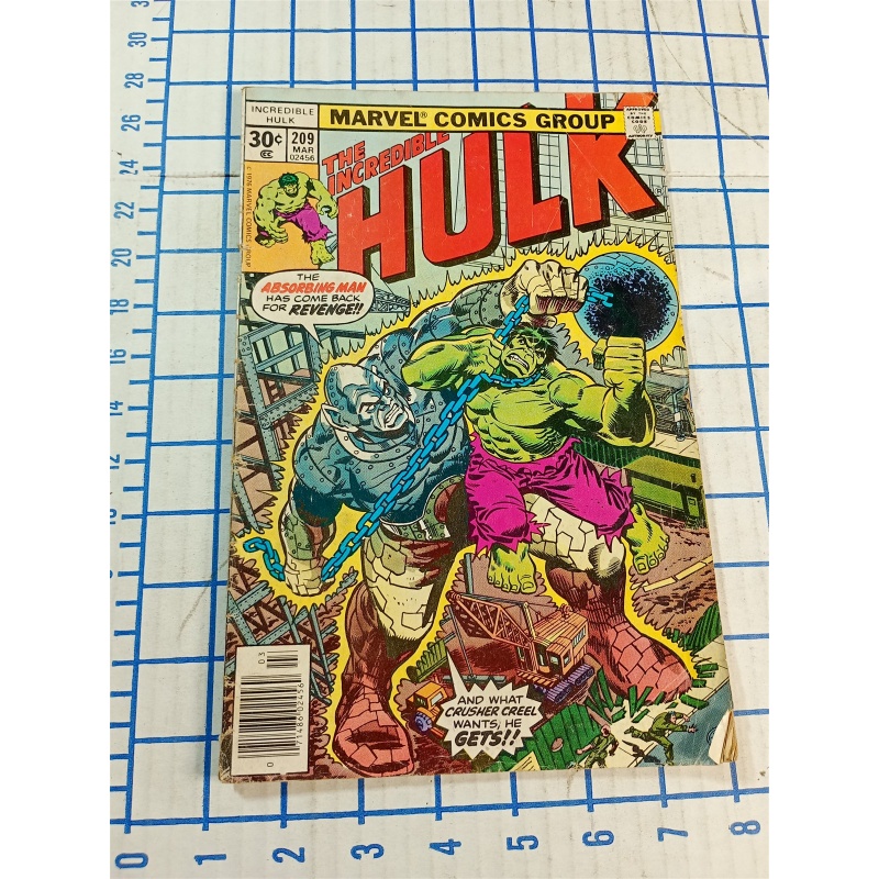 The Incredible Hulk #209 (Marvel Comics March 1977)