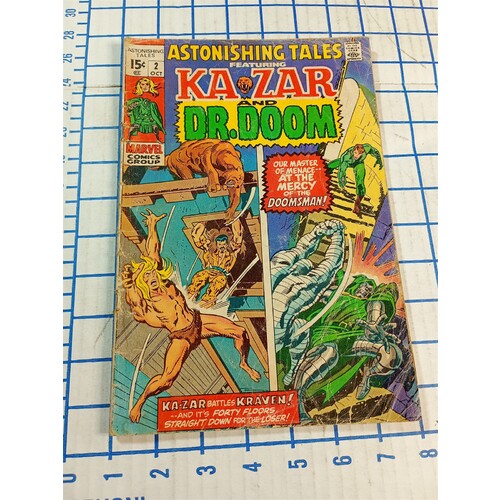 Marvel Comics ASTONISHING TALES #2 KAZAR And DR. DOOM 