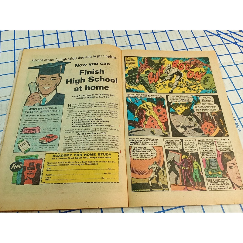 Marvel Comics ASTONISHING TALES #2 KAZAR And DR. DOOM 