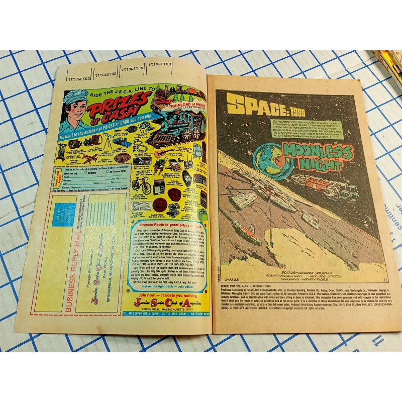 CHARLTON COMICS NO. 1 NOV. ALL NEW SPACE : 1999