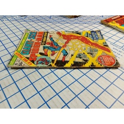 MARVEL 6 , 68 BIG PAGES GIANT -SIZE SPIDER-MAN , HUMAN TORCH