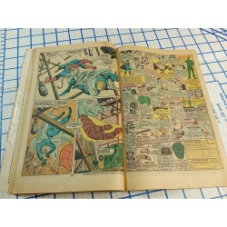 MARVEL 6 , 68 BIG PAGES GIANT -SIZE SPIDER-MAN , HUMAN TORCH