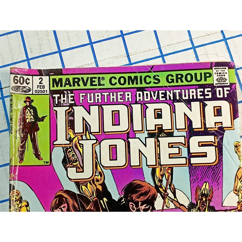 The Further Adventures of Indiana Jones #2 (Feb 1983, Marvel)