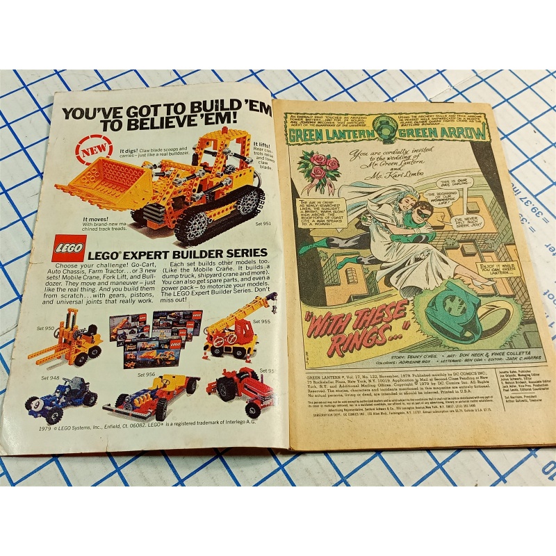 DC Comics Green Lantern #122 (1979) Co-Starring Green Arrow