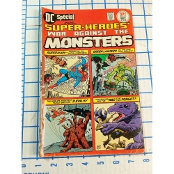 DC SPECIAL COMIC, Super Heroes War Against the Monsters, April/May 1976, No 21