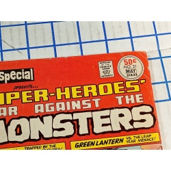 DC SPECIAL COMIC, Super Heroes War Against the Monsters, April/May 1976, No 21