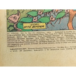 DC SPECIAL COMIC, Super Heroes War Against the Monsters, April/May 1976, No 21