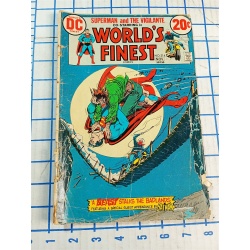 1972 DC Comics Worlds Finest #214 Starring Superman & The Vigilante
