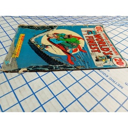 1972 DC Comics Worlds Finest #214 Starring Superman & The Vigilante