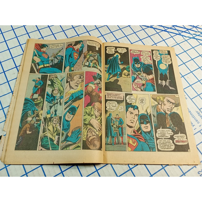 1972 DC Comics Worlds Finest #214 Starring Superman & The Vigilante