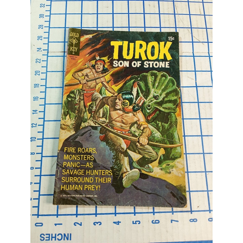 Turok Son of Stone Comic Book (Gold Key April 1971) - 10030-104