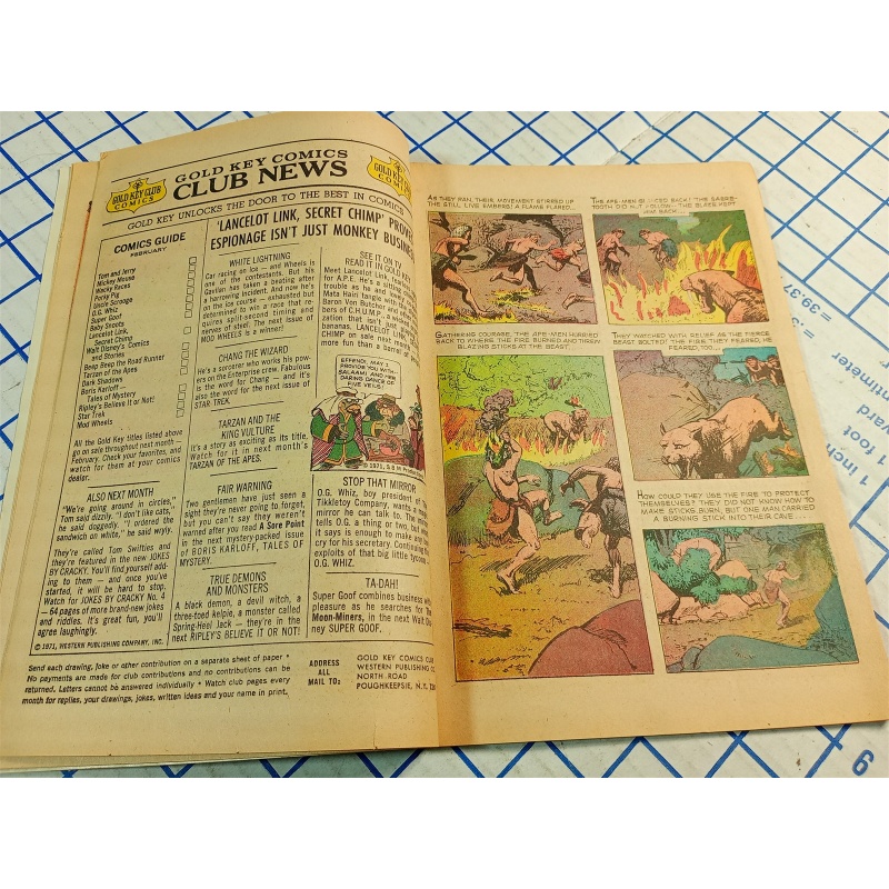 Turok Son of Stone Comic Book (Gold Key April 1971) - 10030-104