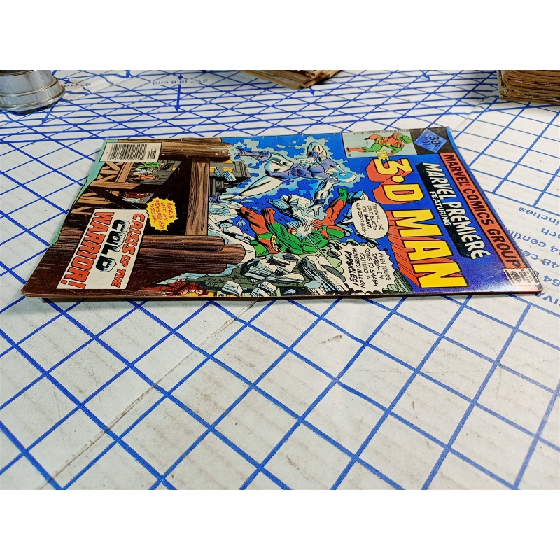 Marvel Premiere featuring The 3-D Man #37 (1977) Comic Book Marvel Comics