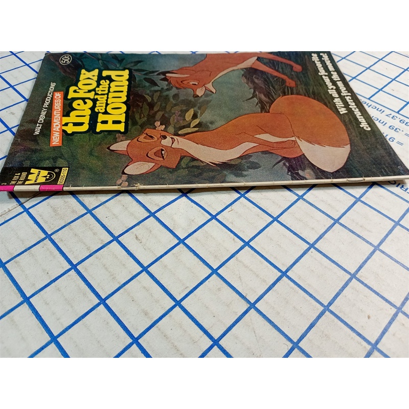 1981 The Fox and the Hound Issue #2 Whitman - Comic Book 