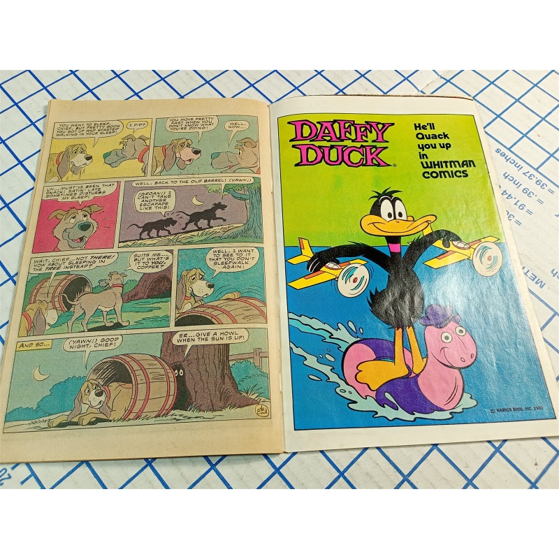 1981 The Fox and the Hound Issue #2 Whitman - Comic Book 