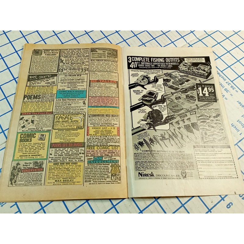 Marvel Comics The Human Fly #12, AUG 1978 