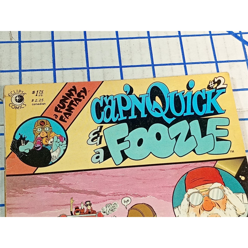 ECLIPSE COMICS CAPN QUICK & A FOOZLE #2
