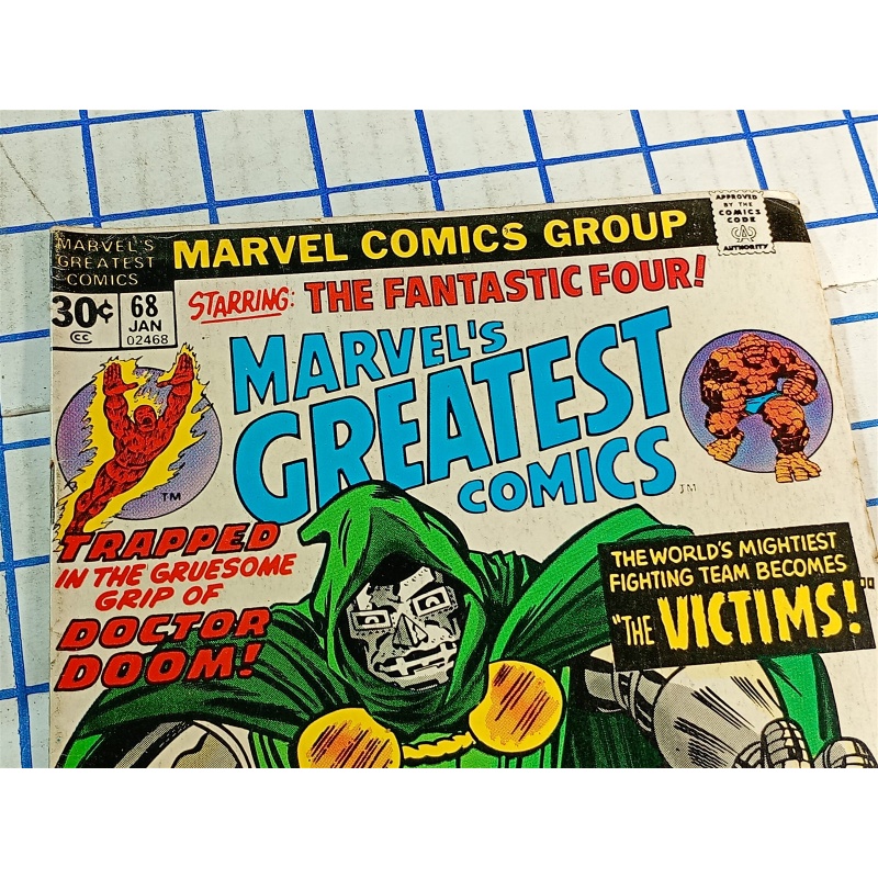 MARVEL STARRING THE FANTASTIC FOUR VOL. 1 NO. 68 1976