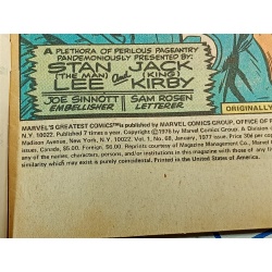 MARVEL STARRING THE FANTASTIC FOUR VOL. 1 NO. 68 1976