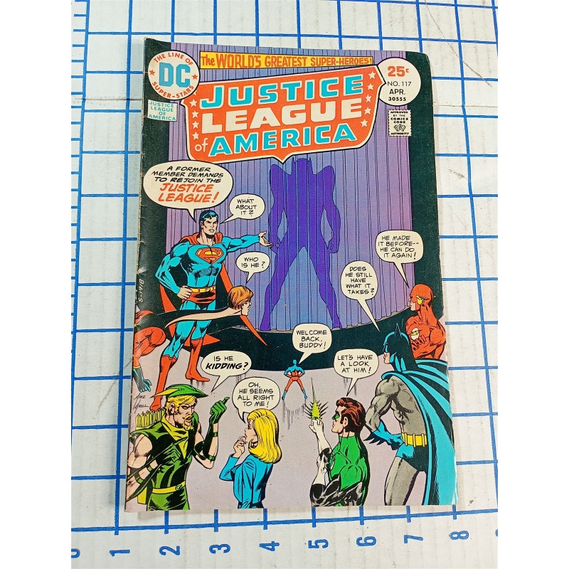 Justice League of America #117 DC Comics Apr 1975