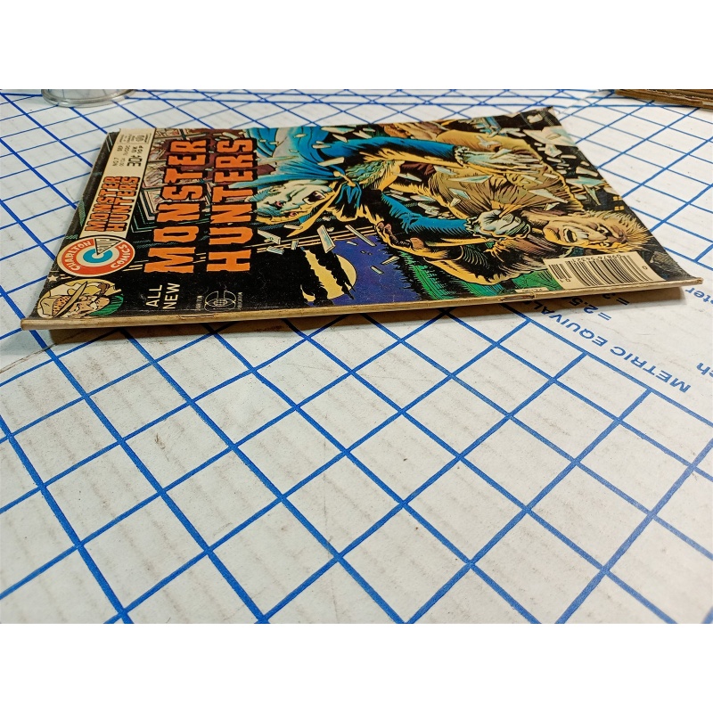 MONSTER HUNTERS # 7 CHARLTON COMIC 1976 