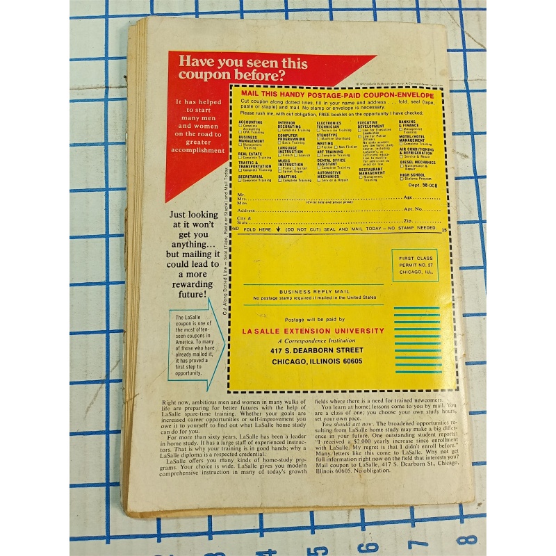 1974 War of the Worlds #27 Marvel Comic