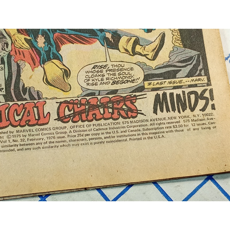 The Defenders #32 (Marvel Comics February 1976)