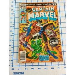 Captain Marvel #49 Marvel Comic Book 1976