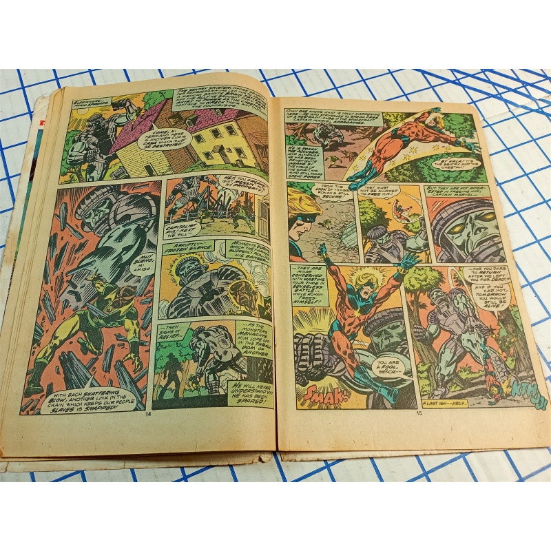 Captain Marvel #49 Marvel Comic Book 1976