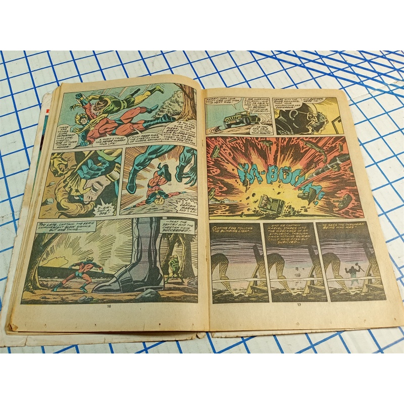 Captain Marvel #49 Marvel Comic Book 1976