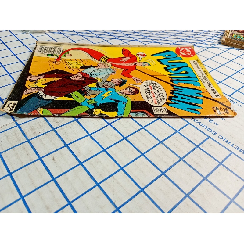 Plastic Man #19 (Aug-Sep 1977, DC COMICS