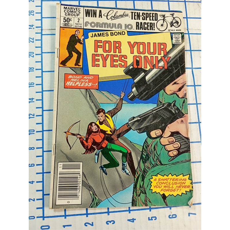 Marvel Comics James Bond For Your Eyes Only #2 Nov 1981
