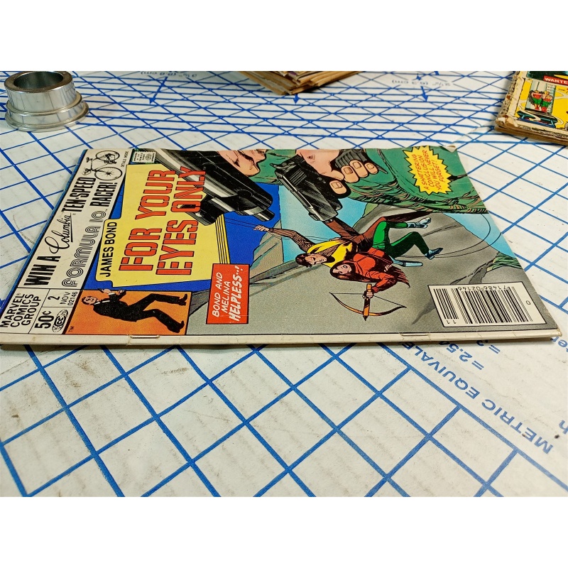 Marvel Comics James Bond For Your Eyes Only #2 Nov 1981