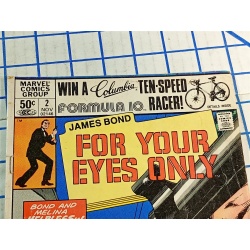 Marvel Comics James Bond For Your Eyes Only #2 Nov 1981