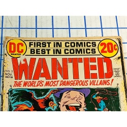 DC Comics - THE WORLDS MOST DANGEROUS VILLAINS WANTED - No. 3 - 1972