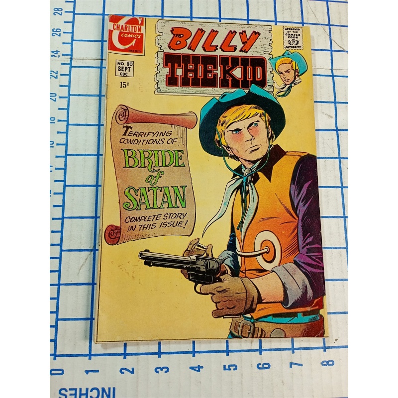 1970 Billy the Kid #80 Charlton Comic