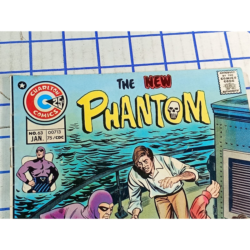 Charlton Comics The New Phantom No. 63