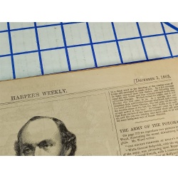  HARPERS WEELY DECEMBER 5 1863 Engraving GEN. GRANGER THE ARMY OF THE CUMBERLAND