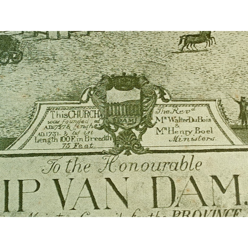 TO THE HONOURABLE RIP VAN DAM MAGAZINE ENGRAVING 1900 BY APPLETON AND COMPANY
