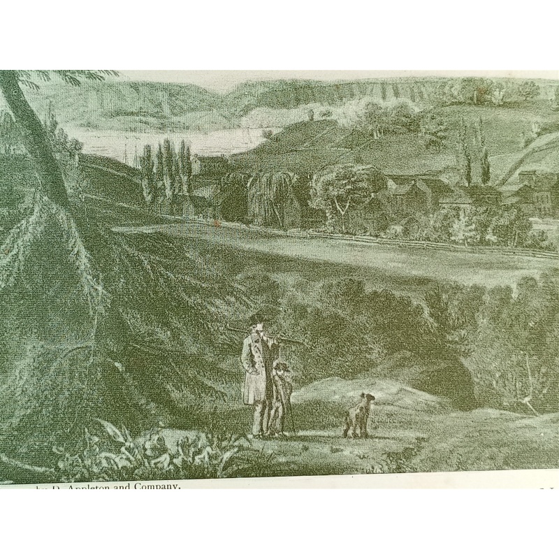 MANHATTANVILLE , NEW YORK ENGRAVING 1900