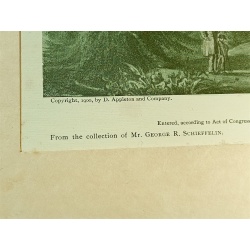 MANHATTANVILLE , NEW YORK ENGRAVING 1900