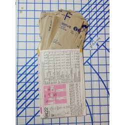 SIMPLICITY 9422 YNG JR/ TEEN SIZE 15/16