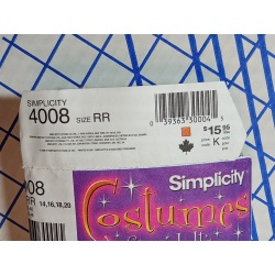 Simplicity 4008 Bo Peep, Witch, Alice, Heidi Costumes Misses SZ. 14-20 Pattern 