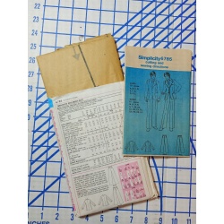 1974 Simplicity 6785 Vintage Sewing Pattern Men size 42 & 44, Chest 42 & 44