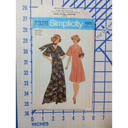 SIMPLICITY 7328 SEWING PATTERN SIZE 20 1/2