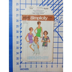Tank Top T Shirt SZ. 18 & 20 Simplicity 6975 Sewing Pattern